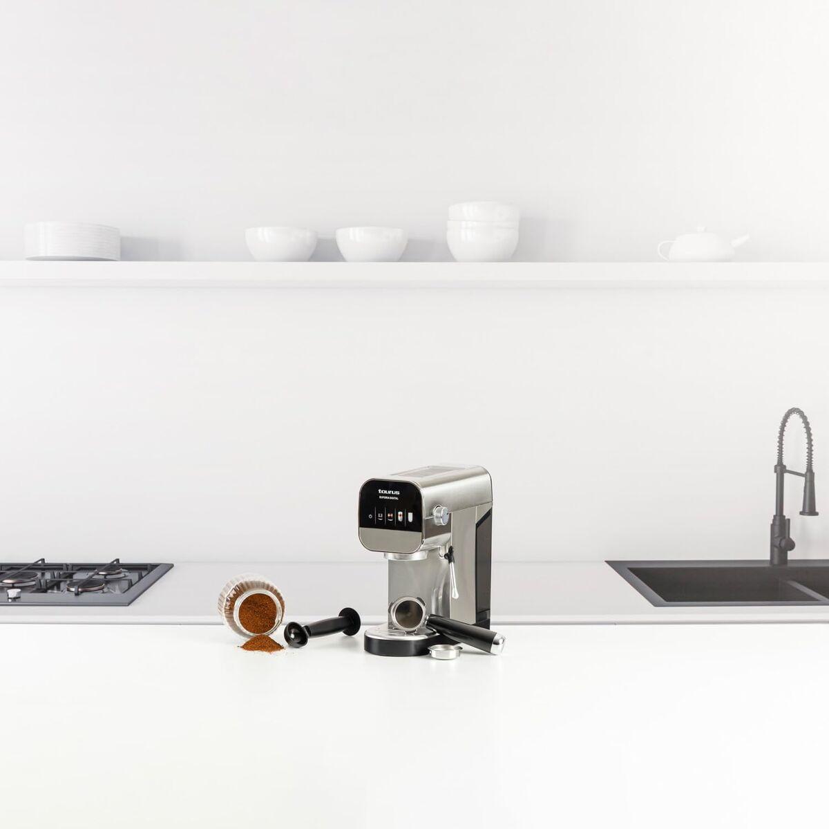 Taurus Elektrische Kaffeemaschine Stahl, Macchina da caffè automatica, Argento