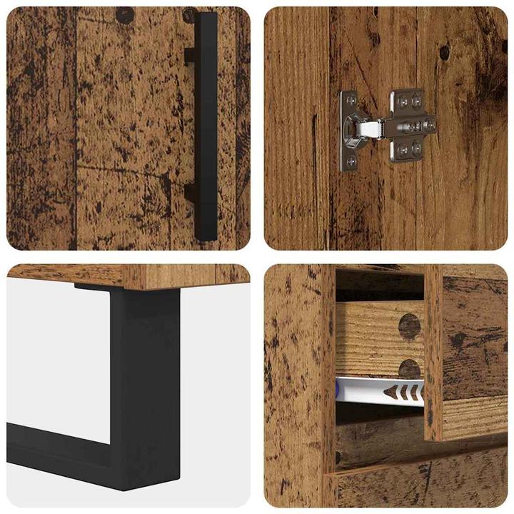 Image du produit vidaXL Rechteckige Anrichte (34 x 69.50 x 90 cm)