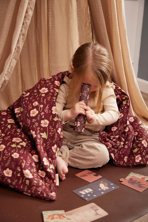 Image du produit Filibabba Junior linge de lit GOTS - Fall Flowers