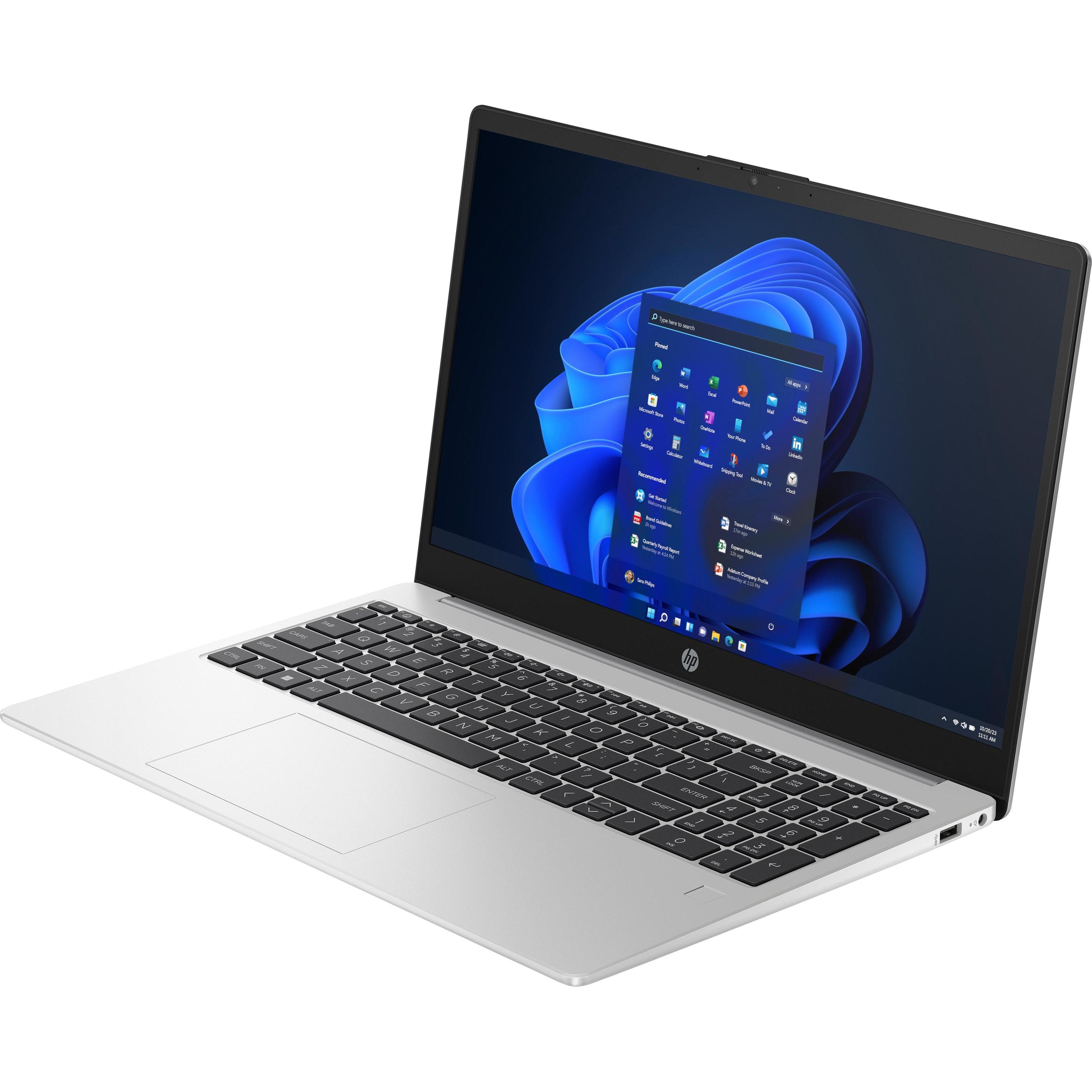 HP 255 G10 (15.60", 8 GB, 512 GB, Nummernblock), Notebook, Grau