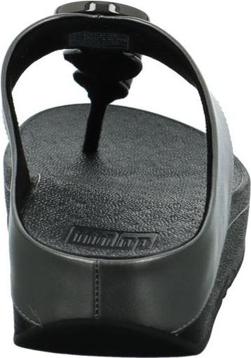 Actual product image Fitflop Halo Bead Circle Metallic Toe Post Sandals (38)