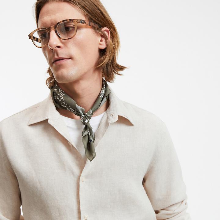 Produktbild La Redoute Collections Gerades Leinenhemd Signature mit langen Ärmeln (XL)