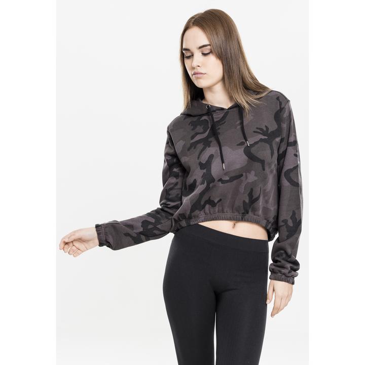 Produktbild Urban Classics Ladies Camo Cropped Hoody (S)