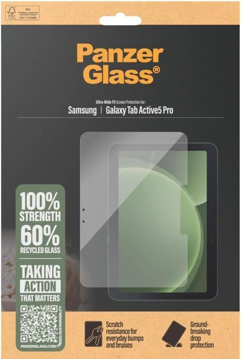 Produktbild PanzerGlass Ultra-Wide Fit (1 Stück, Galaxy Tab Active5 Pro)