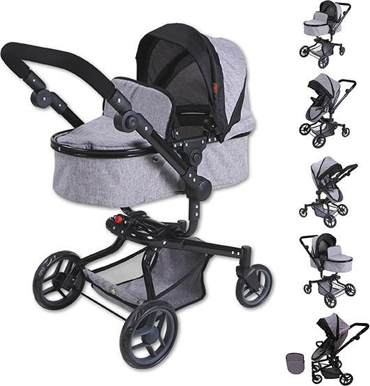 Actual product image Knorrtoys Puppenwagen Boonk - stone black