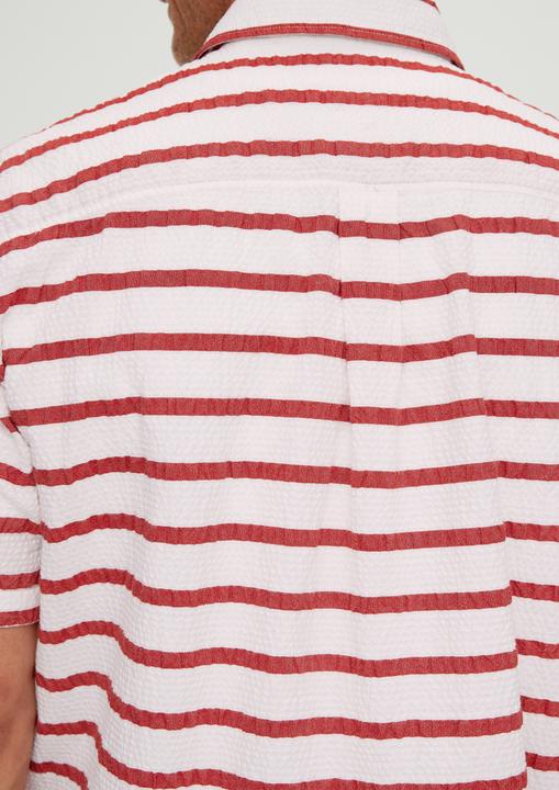 Produktbild s.Oliver Hemd Regular: Kurzarmhemd im Streifendesign (3XL)