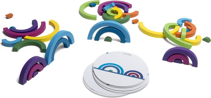 Actual product image BS Wooden speed bows (English, French, German, Italian, 2 - 4 Players)