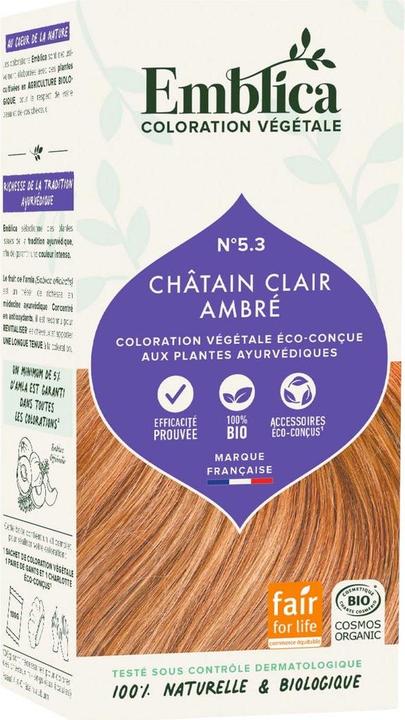 Actual product image Emblica PHF light nut brown