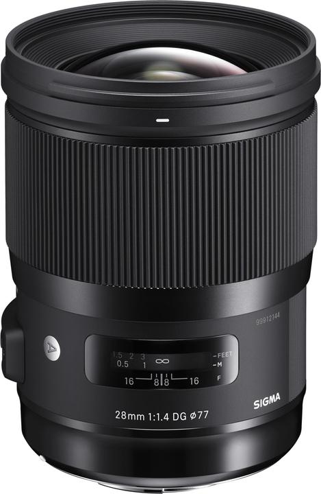 Sigma 28mm f/1.4 DG HSM ART, Sony E (Sony E, Vollformat, APS-C / DX)