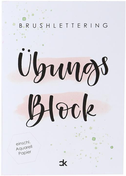 I Am Creative Zeichenblock Brushlettering Übungsblock (50x)