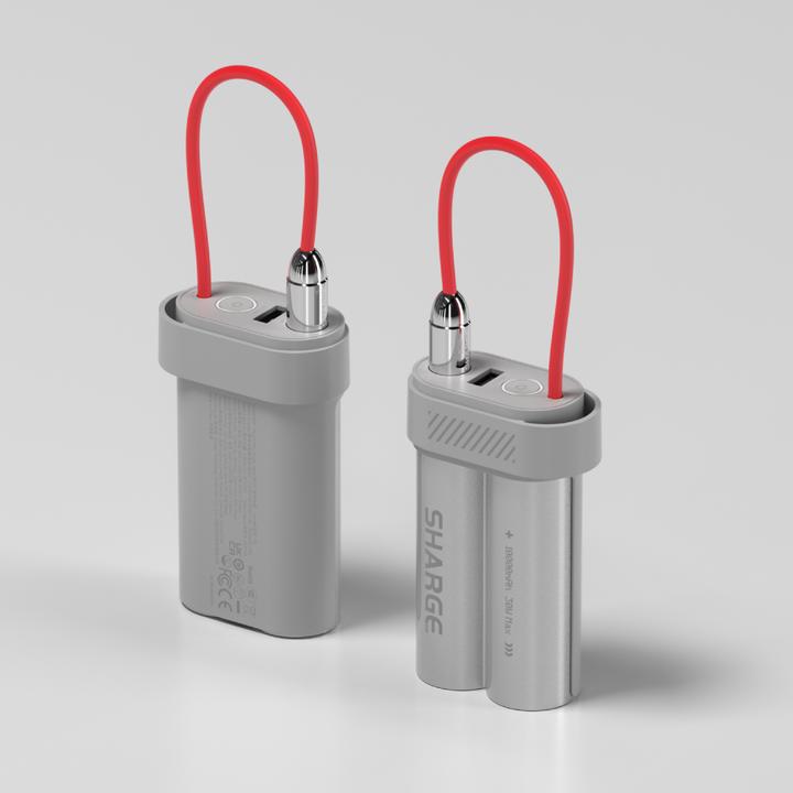 Produktbild Sharge Pouch Mini GRY (10000 mAh, 30 W, 35.57 Wh)