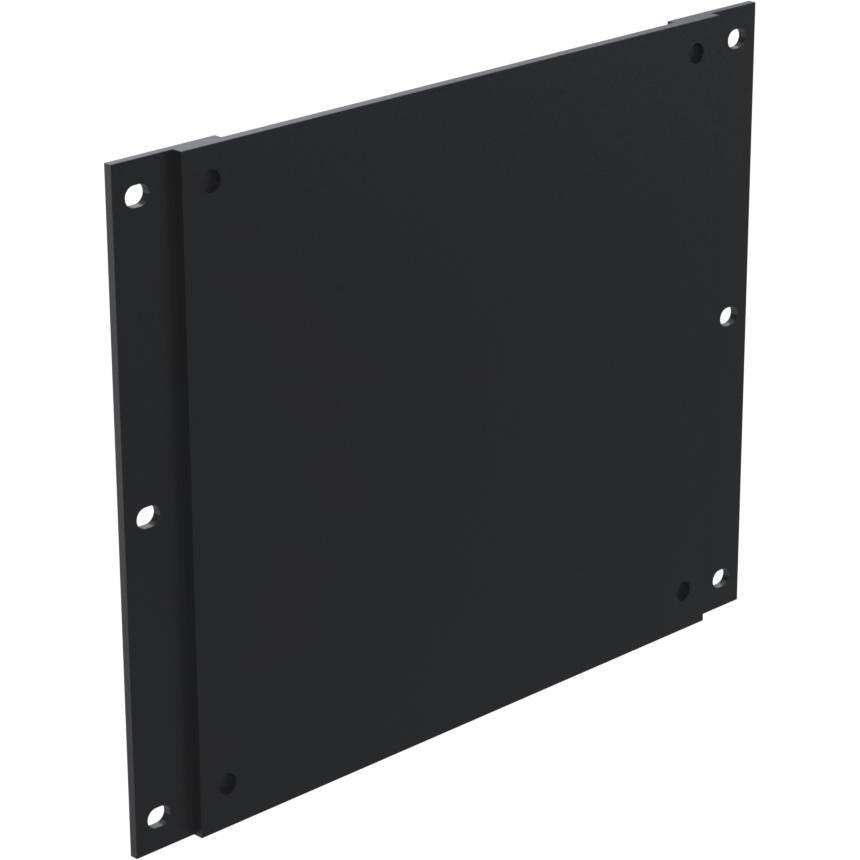 Ergonomic Solutions Kiosk blanking plate, Dockingstation + USB Hub, Schwarz