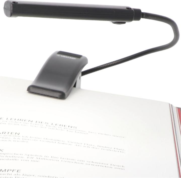 Actual product image Velamp LED-Leseleuchte wiederaufladbar 3 Leuchtstufen (150 lm)