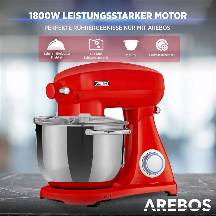 Produktbild Arebos Küchenmaschine (1800 W)