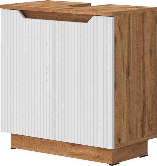 Oak, White, White striped