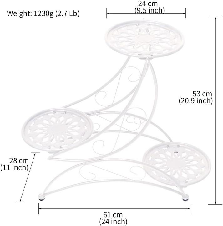 Image du produit Cre Cra Porte-fleurs en métal