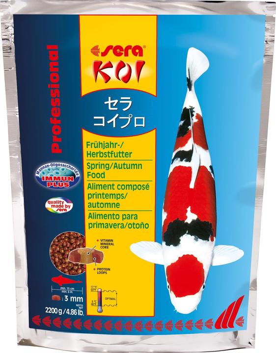 Produktbild Sera Koi Professional Frühjahr-/Herbstfutter (Koi)
