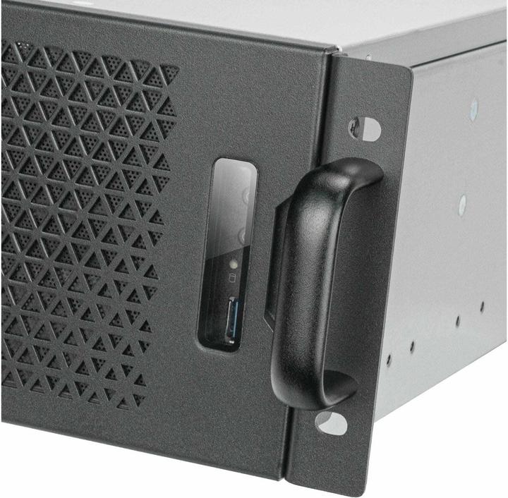 Produktbild Silverstone RM31 MINI Rackmount Server-Gehäuse, Rack (schwarz, 3 Höheneinheiten)