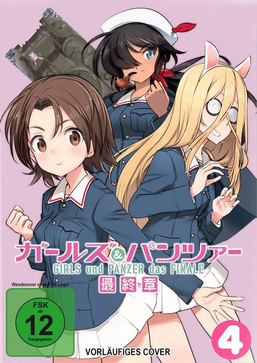 Produktbild Girls & Panzer - Das Finale: Teil 4 (DVD, 2024, Deutsch)