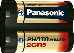 Actual product image Panasonic Photo Lithium 2CR5 (1 pcs., 2CR5, 1400 mAh)