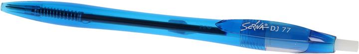 Actual product image Scriva Kugelschreiber DJ77 (blue/transparent, 5 x)