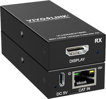 Actual product image Vivolink HDMI 18Gbps Extender kit (60m) (Extender)