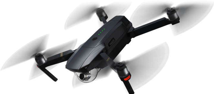 Actual product image DJI Mavic Pro Fly More Bundle (743 g, 12 Mpx)