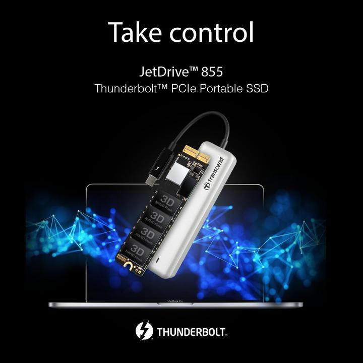 Actual product image Transcend JetDrive 855 (0.96 TB)