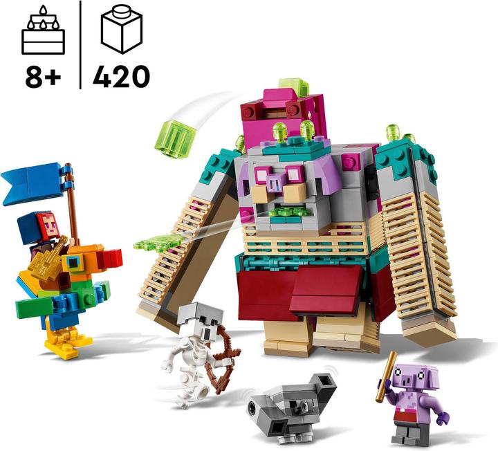 Immagine prodotto LEGO 21257 La resa dei conti con il Divoratore (21257, LEGO Minecraft)