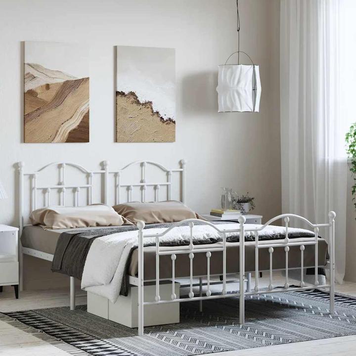Produktbild vidaXL Bettgestell (135 x 190 cm)