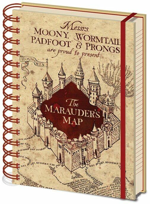 Produktbild Pyramid Harry Potter: Marauders Map A5 (A5, Liniert)