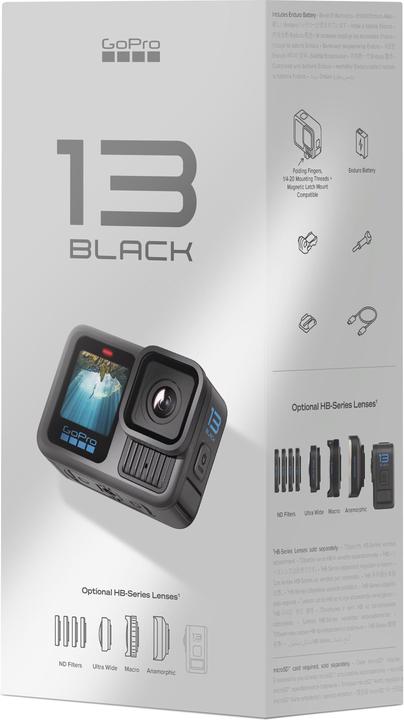 Produktbild GoPro HERO13 Black (60p, Bluetooth, WLAN)