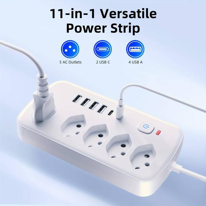 Produktbild PhoneLook 11-in-1-Steckdosenleiste (11x)