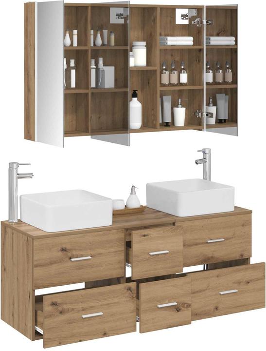 Produktbild vidaXL Badezimmermöbel (15.50 x 103.50 x 70 cm)