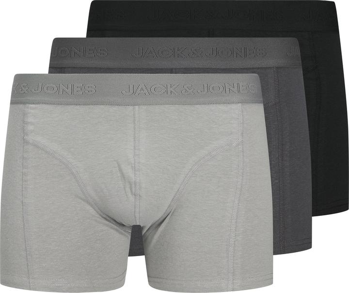 Black, Dark Grey, Light Grey