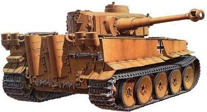 Produktbild Tamiya 1:35 WWII Tiger I Init./Frühe Produktio