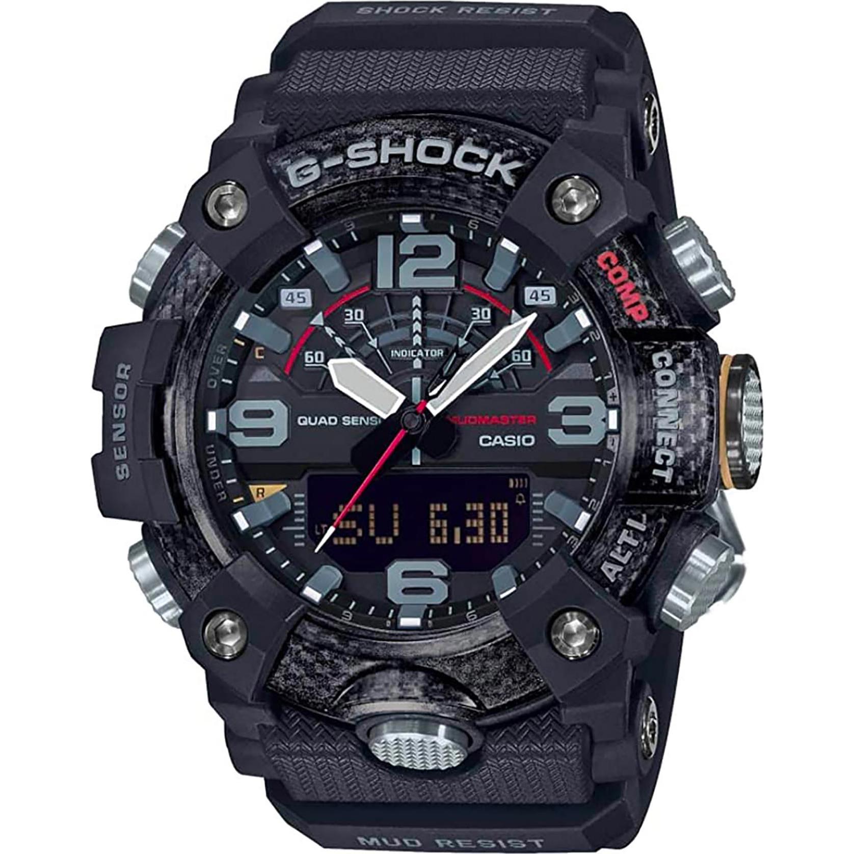 G-Shock Nero Orologio Da Polso, Gg-B100-1Aer, (Orologio Da Polso Analogico, Orologio Digitale, Orologio Interconnesso, Orologio Sportivo, 55.40 Mm)