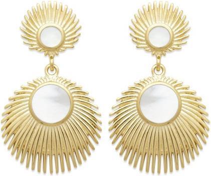 Immagine prodotto Lara ORECCHINI Placcato - MADREPERLA (Ottone)