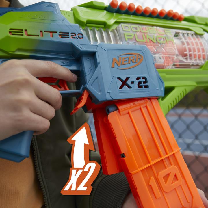 Actual product image Nerf Ner Elite 2.0 Double Punch