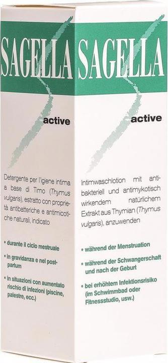 Produktbild Sagella active Intimwaschlotion (Intimwaschlotion, 250 ml)