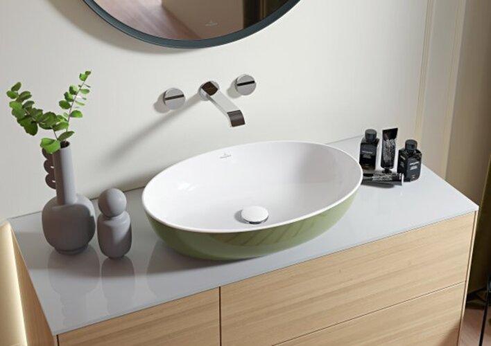 Image du produit Villeroy & Boch Vasque à poser Artis 61 cm ovale blanc 41986101 (410 mm, 610 mm)