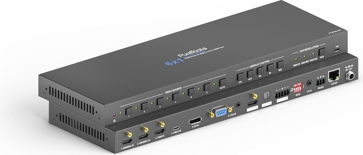 Actual product image Puretools Presentation Switcher PT-PSW-61E Multiformat