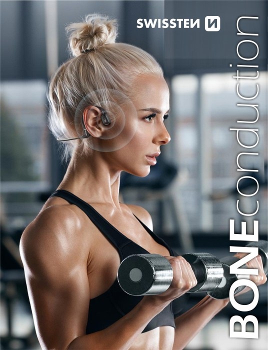 Produktbild Swissten Bluetooth Sport (keine Geräuschunterdrückung, 6 h, Kabellos)