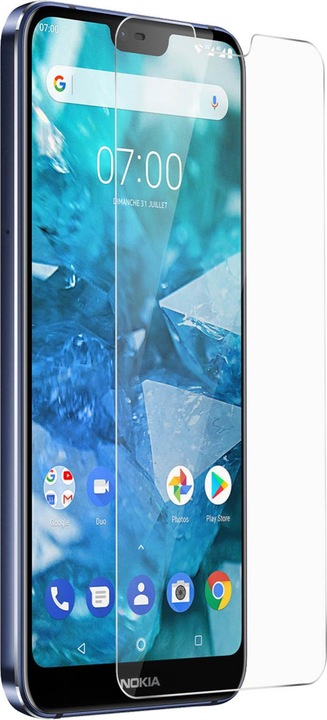 Produktbild Avizar Kristallklare Folie, Glas-Displayschutz (2 Stück, Nokia 7.1)