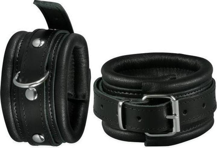 Kiotos Fussmanschetten 5 cm Schwarz