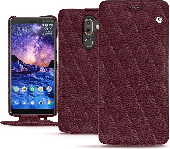 Produktbild Noreve Lederschutzhülle vertikal (Nokia 7 Plus)
