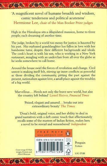 Produktbild The Inheritance of Loss (Englisch, Kiran Desai, 2007)