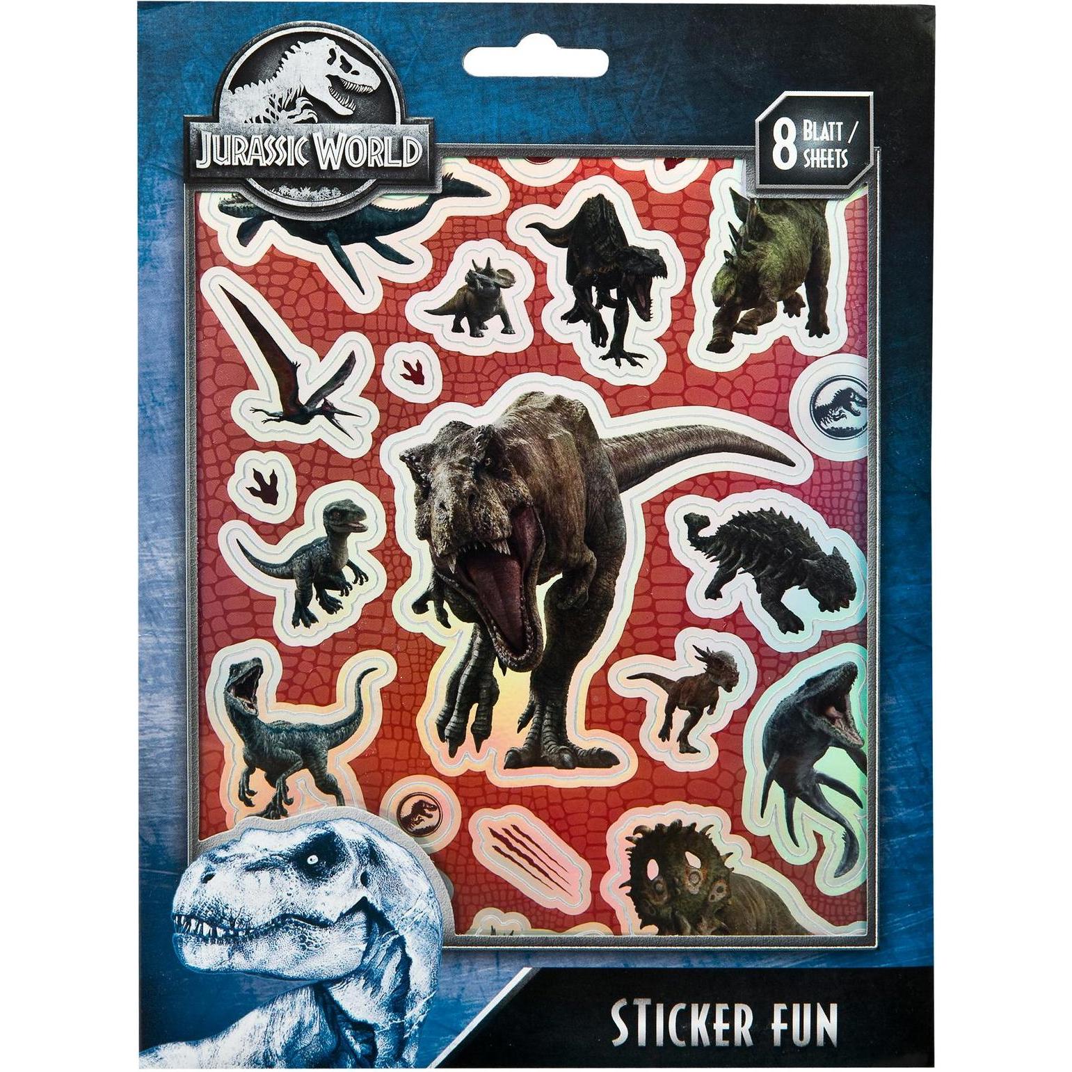 Undercover, Sticker, Stickerbuch Jurassic World