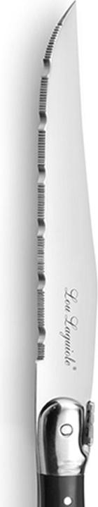 Immagine prodotto Lou laguiole Set di coltelli da bistecca 6 pezzi antracite 2511 Tradition (6 pz., Coltello)