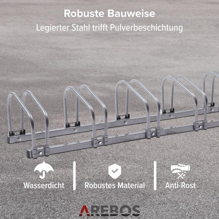 Actual product image Arebos Bicycle stand